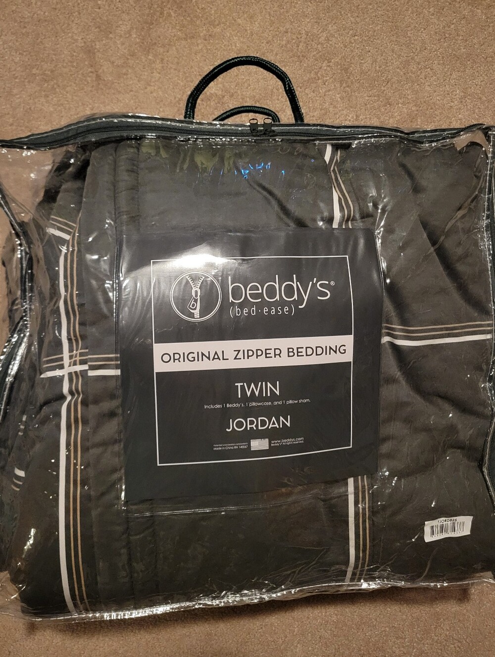 Beddy's Jordan Zipper Bedding Twin